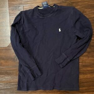 Polo by Ralph Lauren Men's Dark Blue Long Sleeve Tee